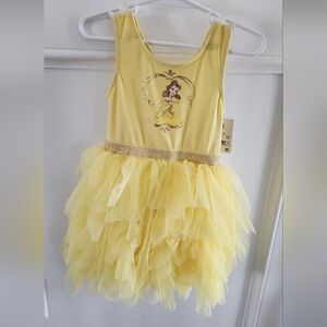 Disney Belle Yellow and Gold Costume Dress